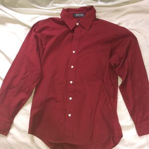 Dockers Crimson Button-Up